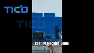 Full Process Demonstration of Vaccum Film Coating Machine with Top Cover Heater