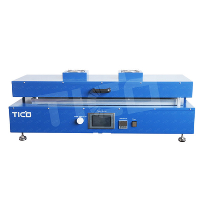 Buy 3.5mm Cylindrical Cell Lab Equipment 800mm Adjustable Vacuum Battery Film Coating Machine online manufacture