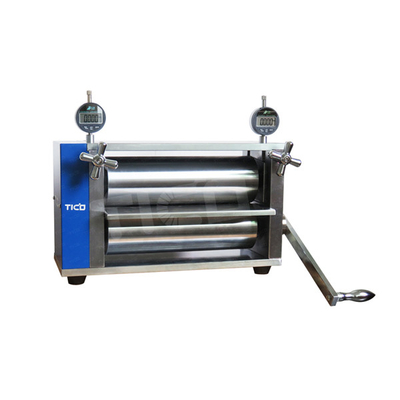 Buy Desktop Manual Battery Calendering Machine HRC62 For Electrode Making online manufacture