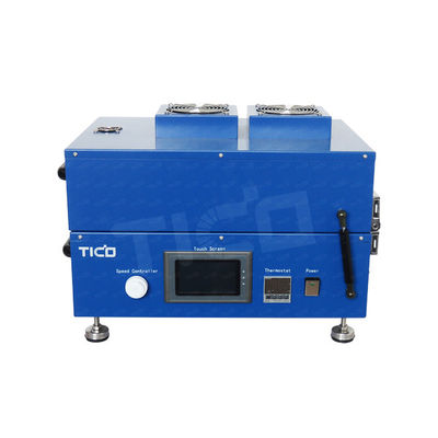 Buy Top Heating Automatic Film Coater Vacuum Coating Machine with Top Cover Heater online manufacture