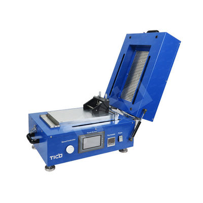 Buy 300mm Adjustable Auto Vacuum Film Coating Machine with Top Cover Heater online manufacture