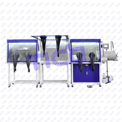Buy 3 Part Quick To Open Vacuum Glove Box Laboratory Equipment PLC Control For Battery Polit Line online manufacture