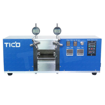Buy 100mm Heated Calender Machine for Battery Electrode Roll Press online manufacture