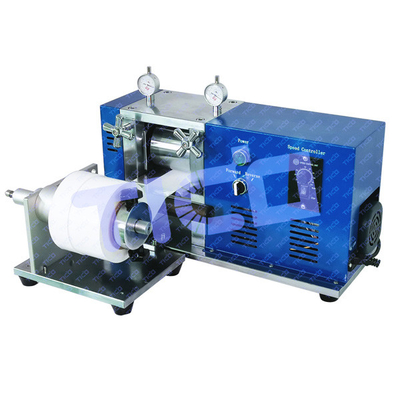 Buy 100mm Width Electric Calender Roll Press Machine With Winder And Unwinder online manufacture