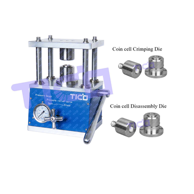 Buy CR20xx Series Coin Cell Lab Equipment Manual Hydraulic Crimping Machine online manufacture