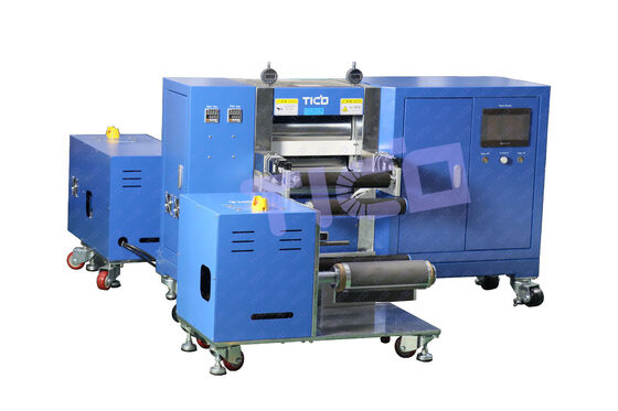 Buy Heat Hydraulic Calender Machine with Winder & Unwinder for Battery Production Line online manufacture