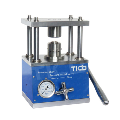Desktop Coin Cell Lab Equipment Manual CR20XX Coin Cell Crimping Machine 5.5kg