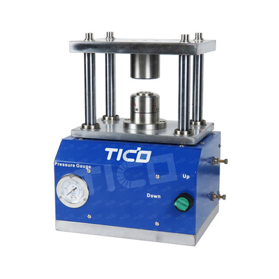 Manual Coin Cell Crimper CR20xx Compact Gas Driven Crimping Machine
