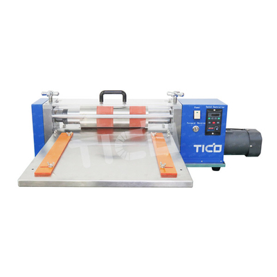 Desktop Cylindrical Cell Lab Equipment AC110V Semi Auto Electrode Slitting Machine