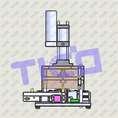 Automatic Cylindrical Cell Battery Crimping Machine For Lab Lithium Ion Pilot Line