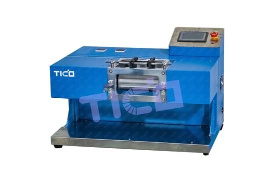 200mm Width Horizental Hot Calender With Dry Electrode Technical Process